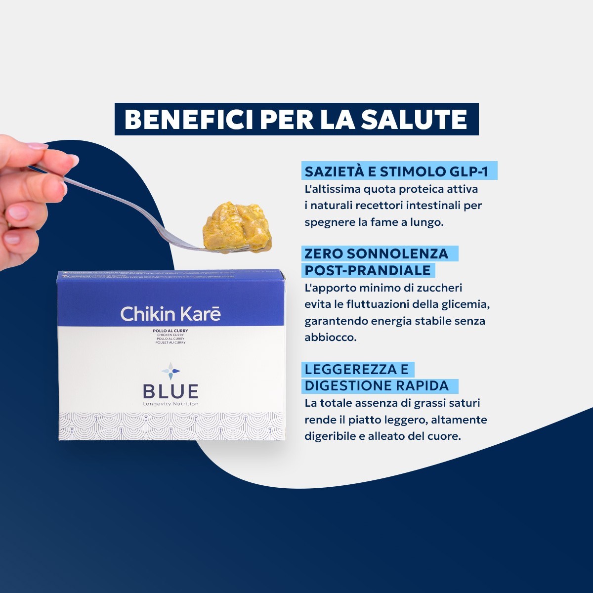 Chikin Karē Confezione da 220g | BlueDiet Shop