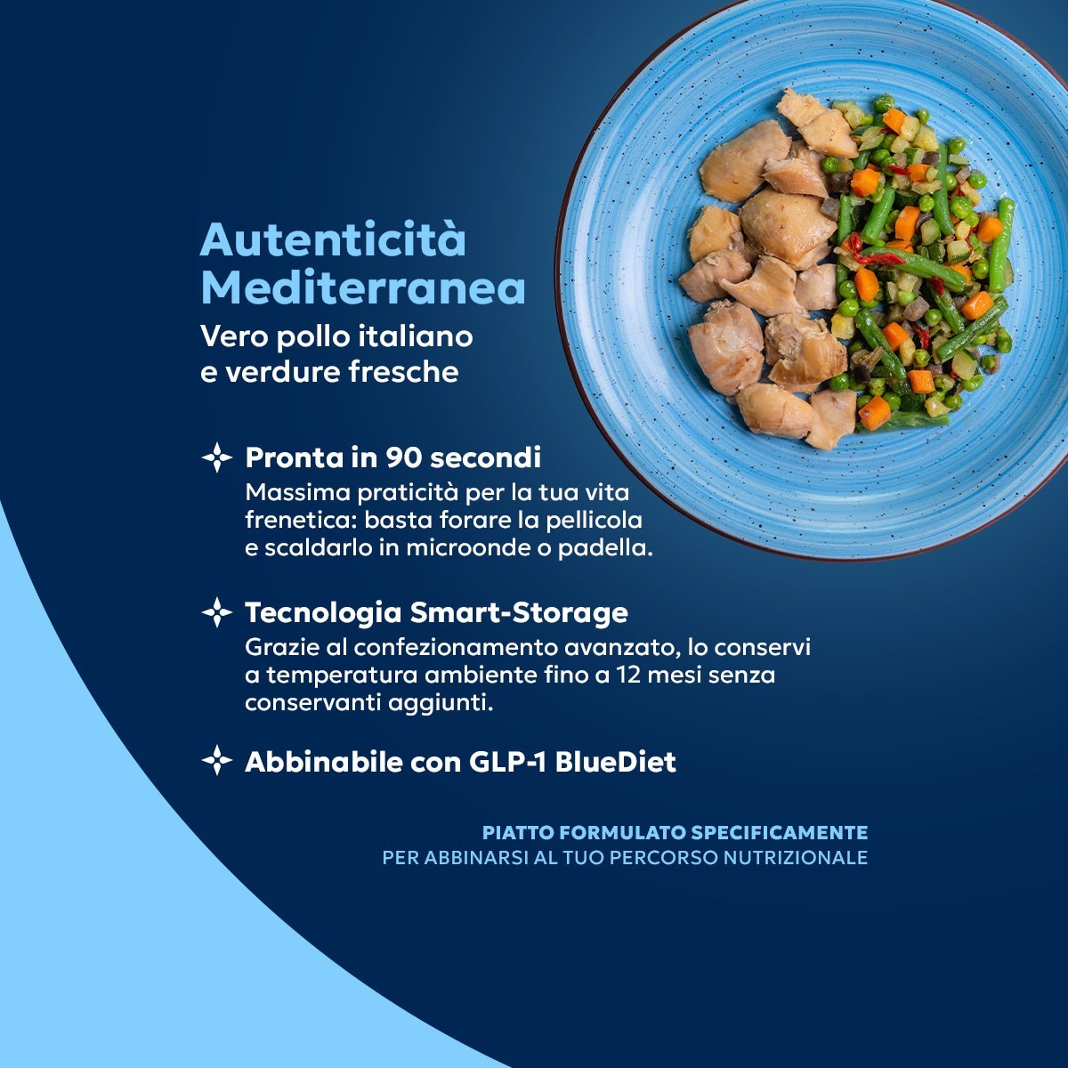 Picadillo De Pollo Confezione da 240g | BlueDiet Shop